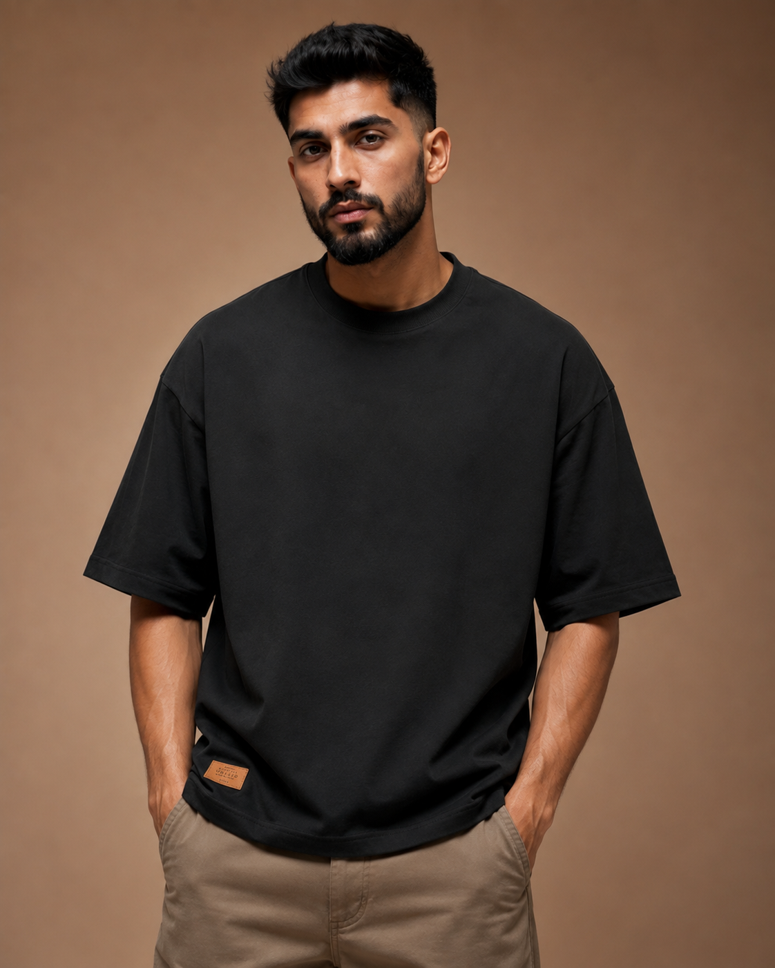 Oversized Boxy Black