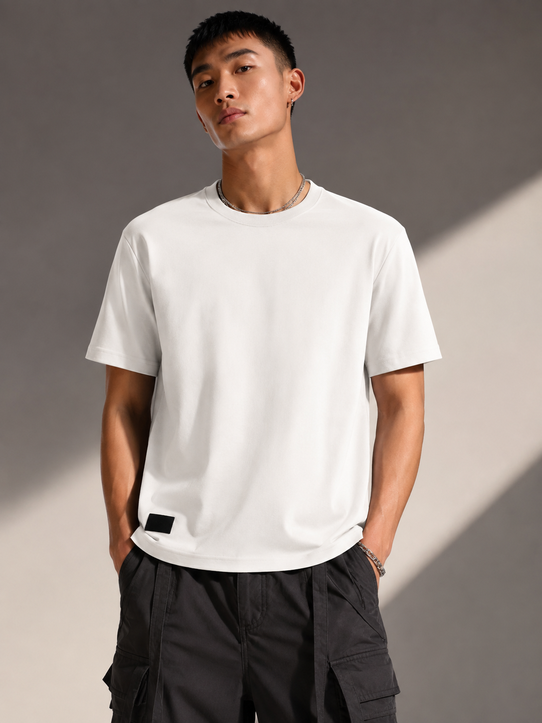 Oversized Boxy Fit White