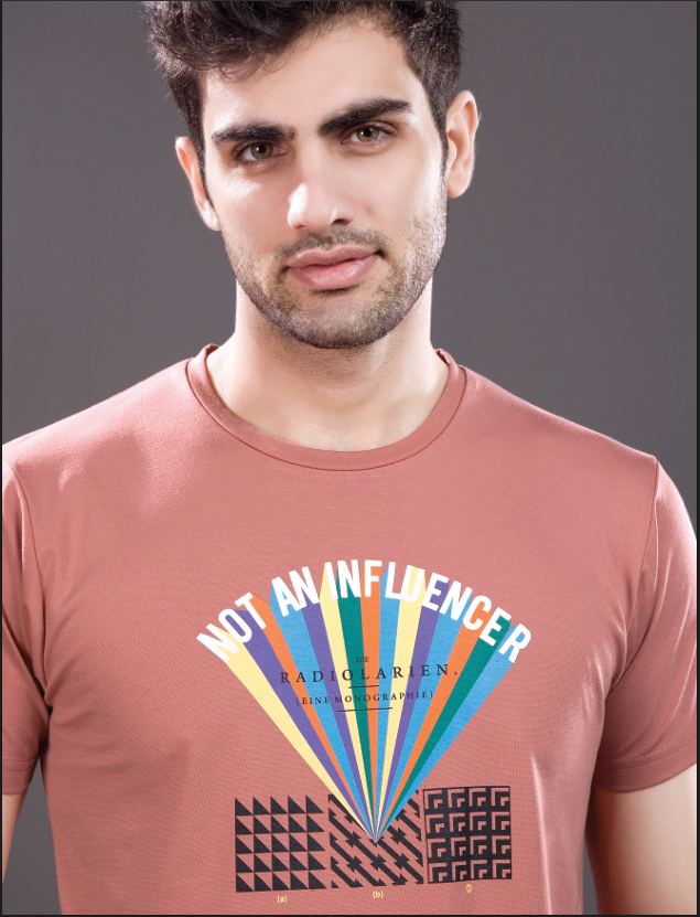 Graphic T-shirt Faded Red
