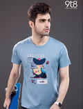 Graphic T-shirt Skai Blue