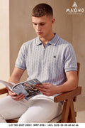Structured Blue Polo